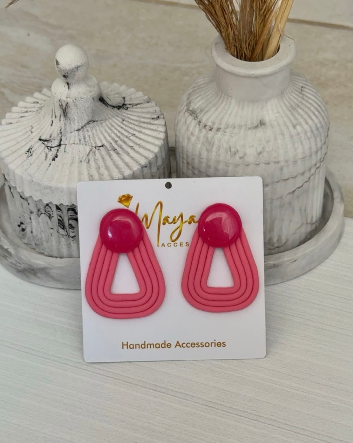 pinky earrings