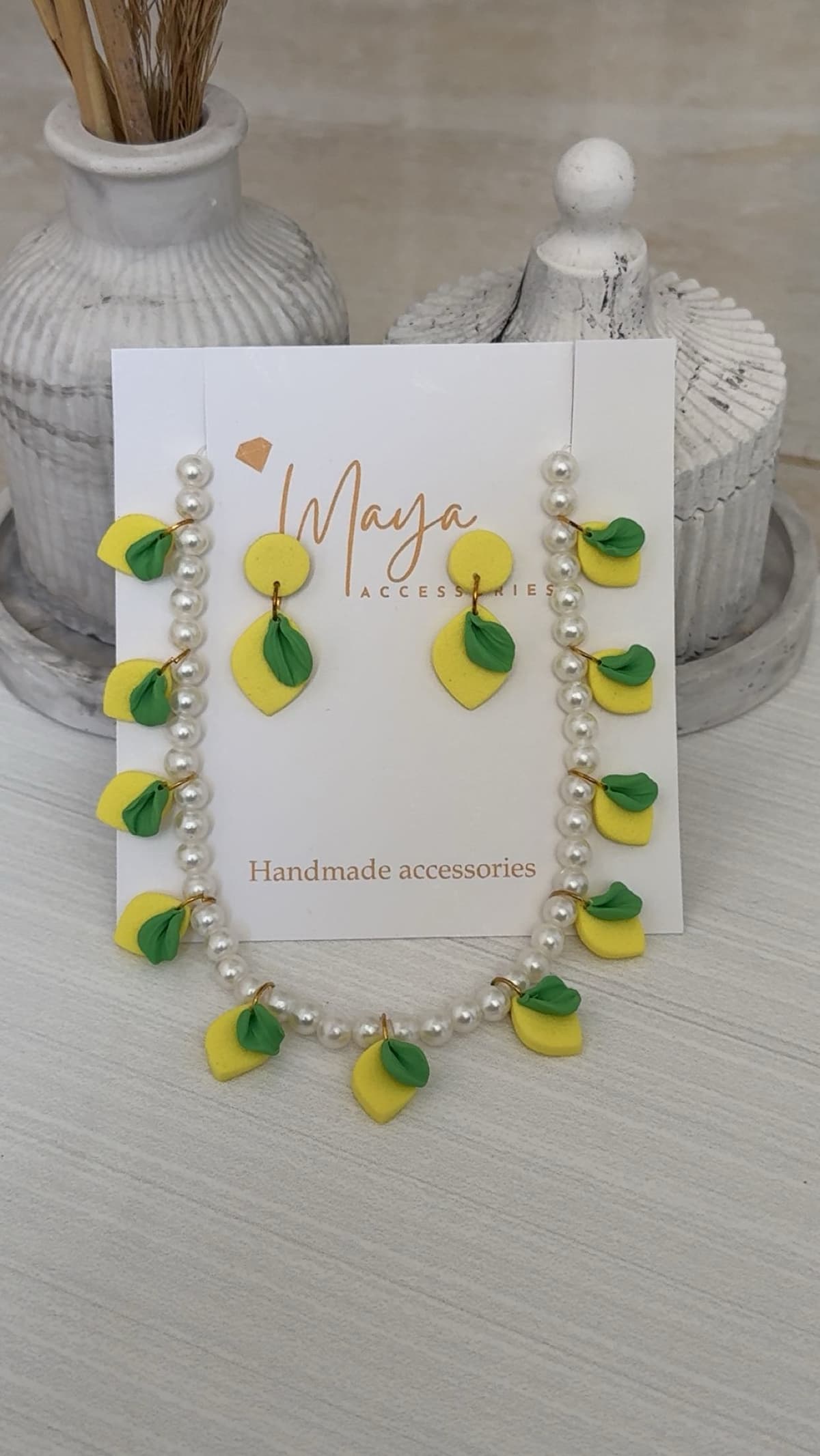 necklace lemon