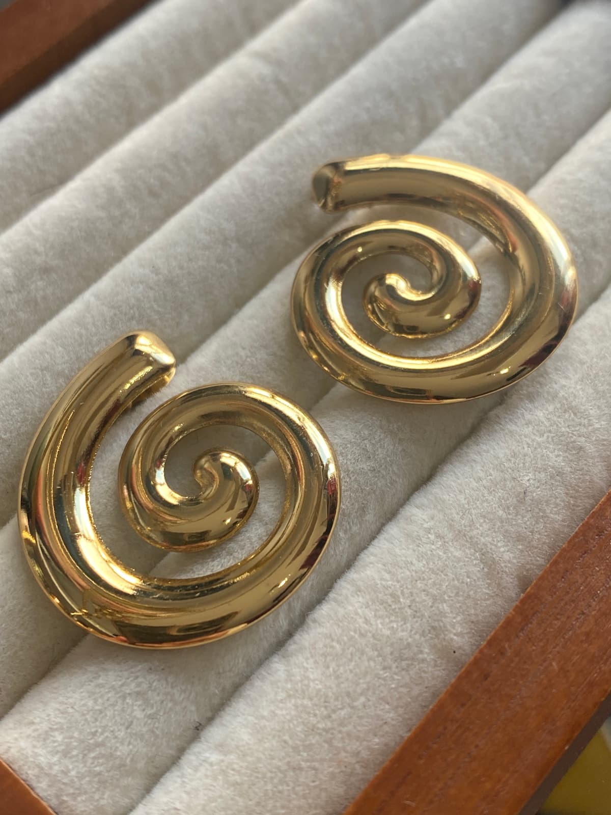 Boucles d'oreilles Spirales