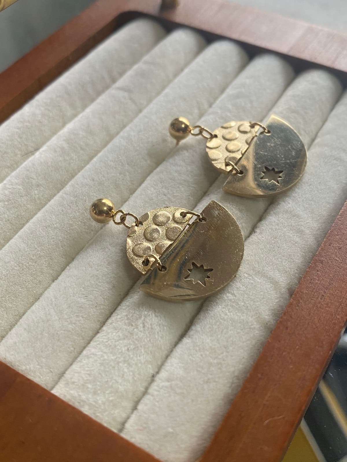 Boucles d’Oreilles Demi-Lune