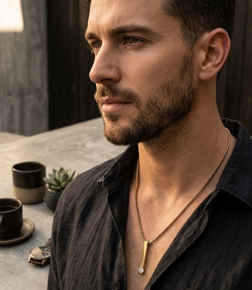Collier Homme Élégance