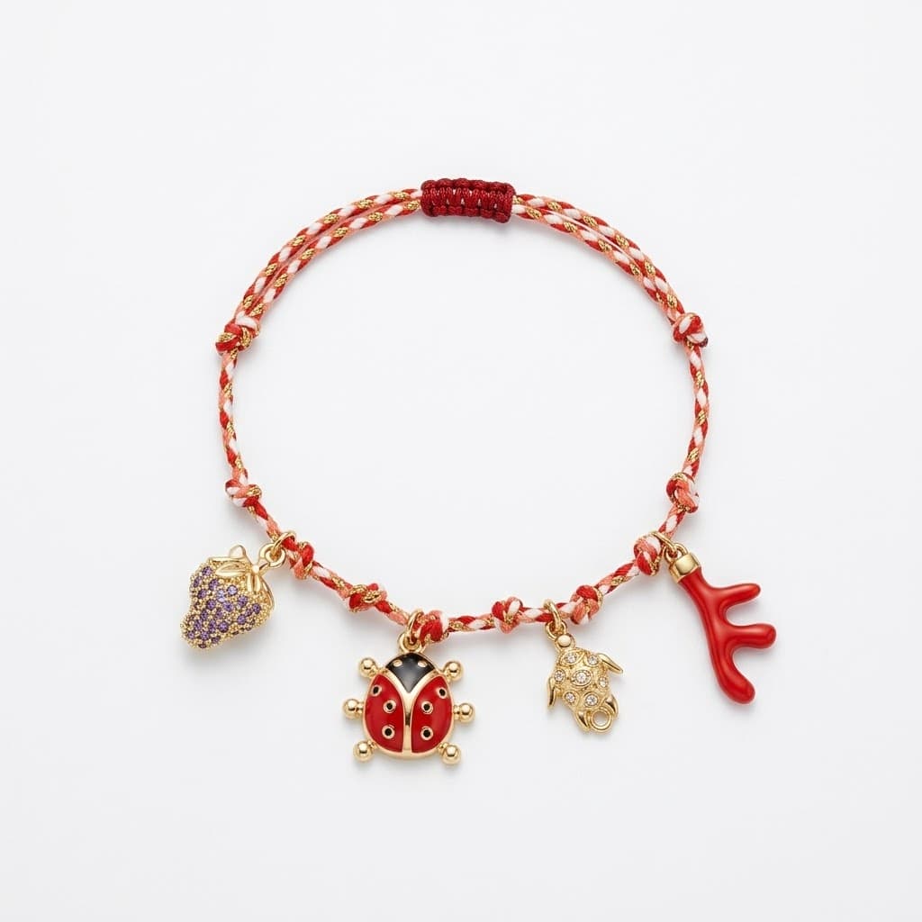 Bracelet Tortue avec Breloques en Acier Inoxydable – Chaîne Dorée Style Marin