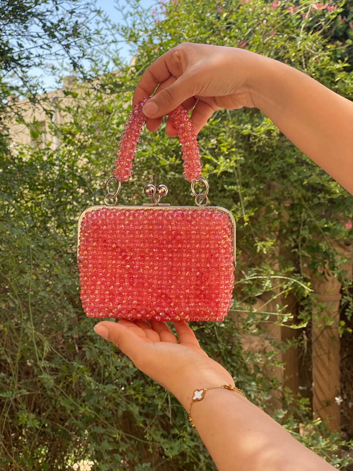 Pochette en cristal