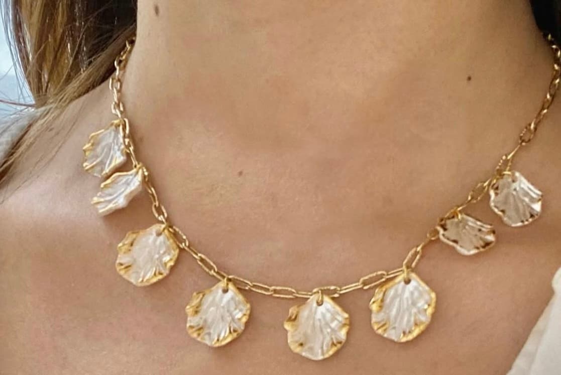 Collier coquillage