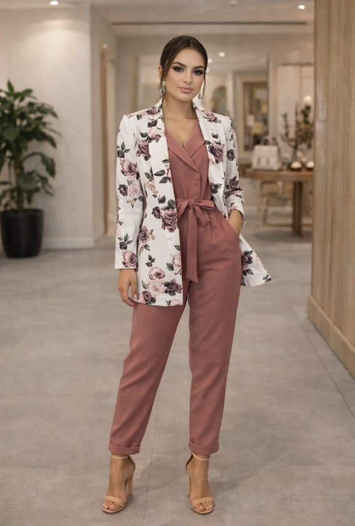 Combinaison avec veste