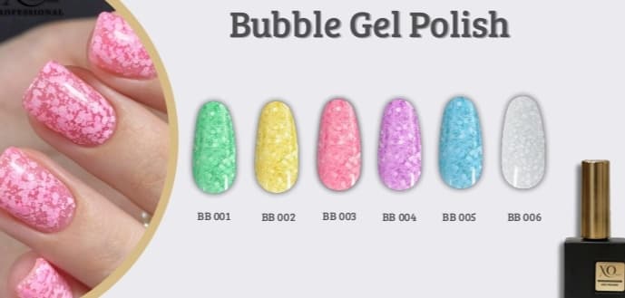 VERNIS PERMANENT BUBBLE GEL 15ML XO