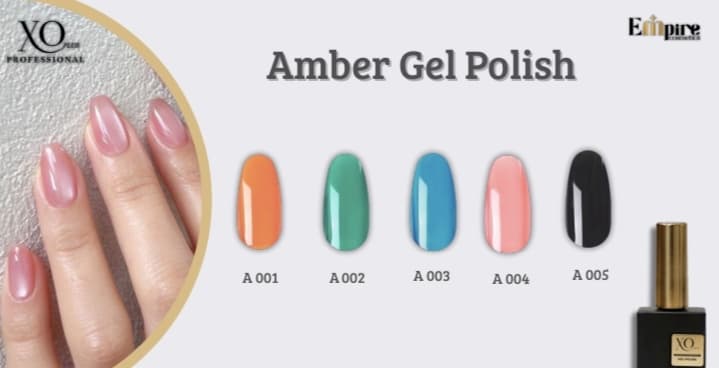VERNIS PERMANENT XO AMBRE GEL 15ML