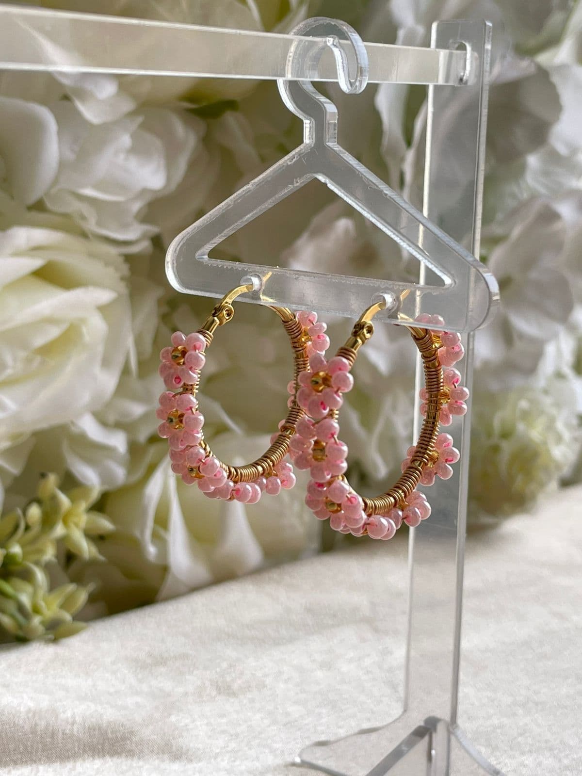 Boucles "Daisy Garden - pink"