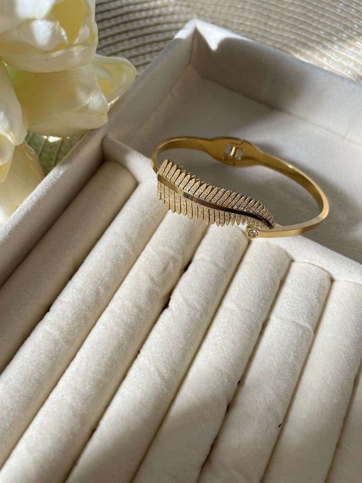 Manchette "Plume Royale"