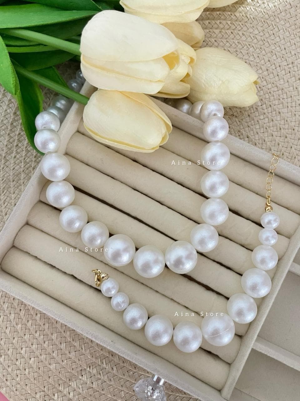 Parure "Majesté Nacrée"