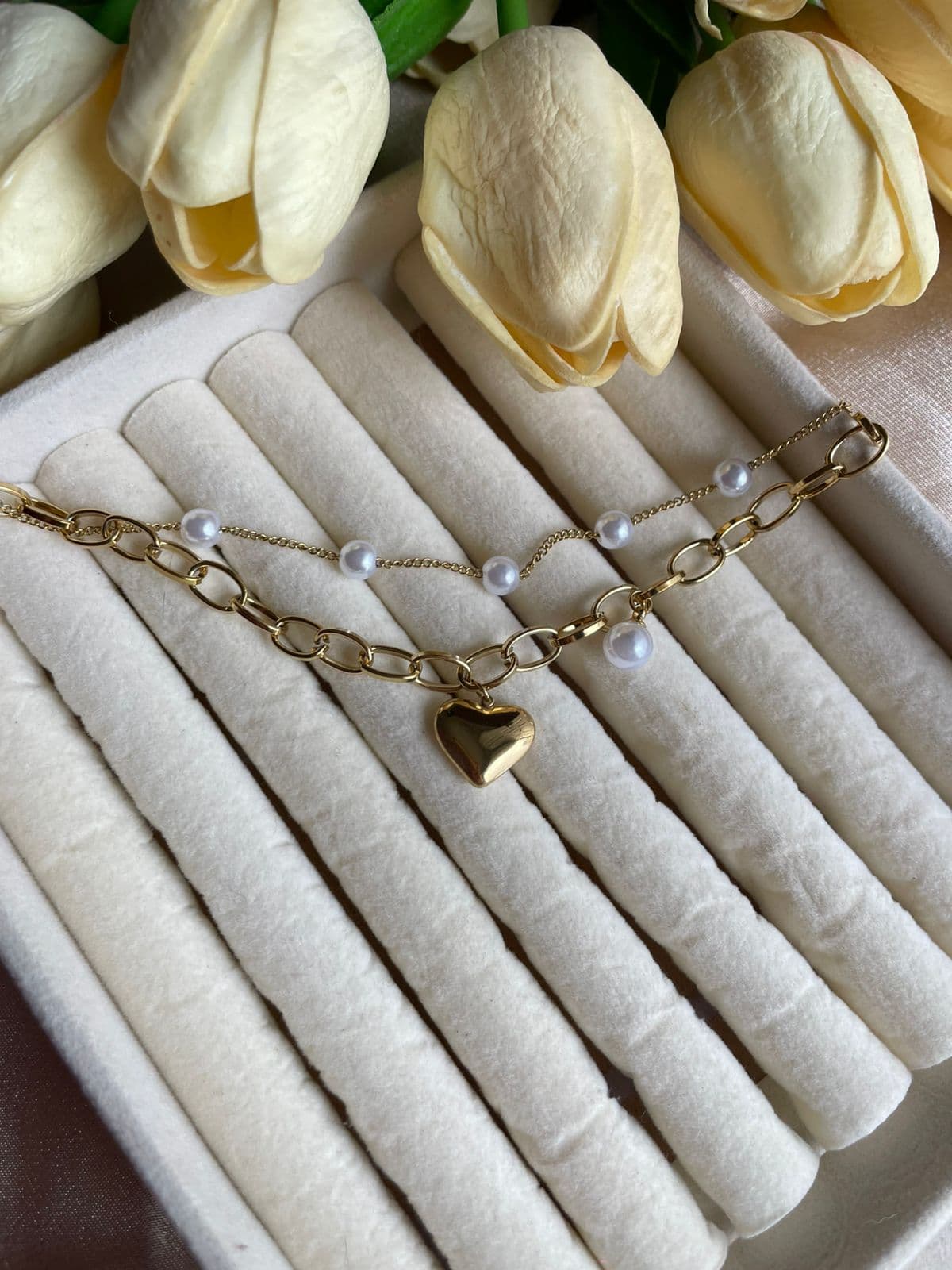 Bracelet "Amour Nacré"