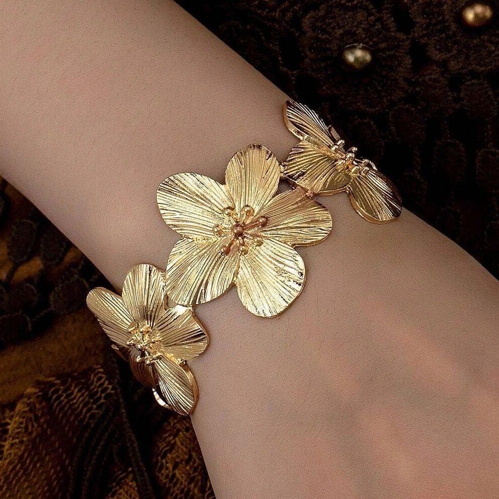 Bracelet "Bouquet de Pétales"