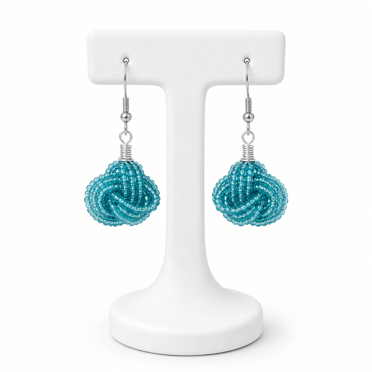 Boucles d’Oreilles Bleues Femme – Bijou Tendance Élégant et Original