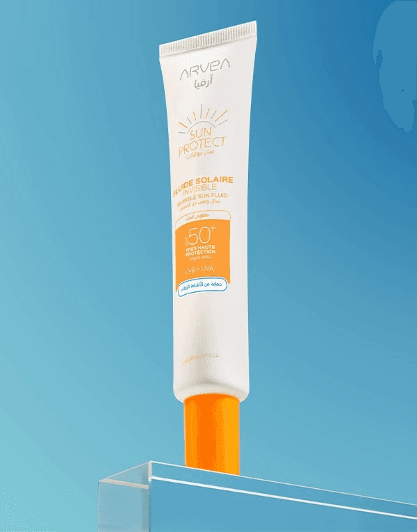 Fluide Solaire Invisible SPF 50+ Sun Protect - ( Pour les hommes ) - 50 ml