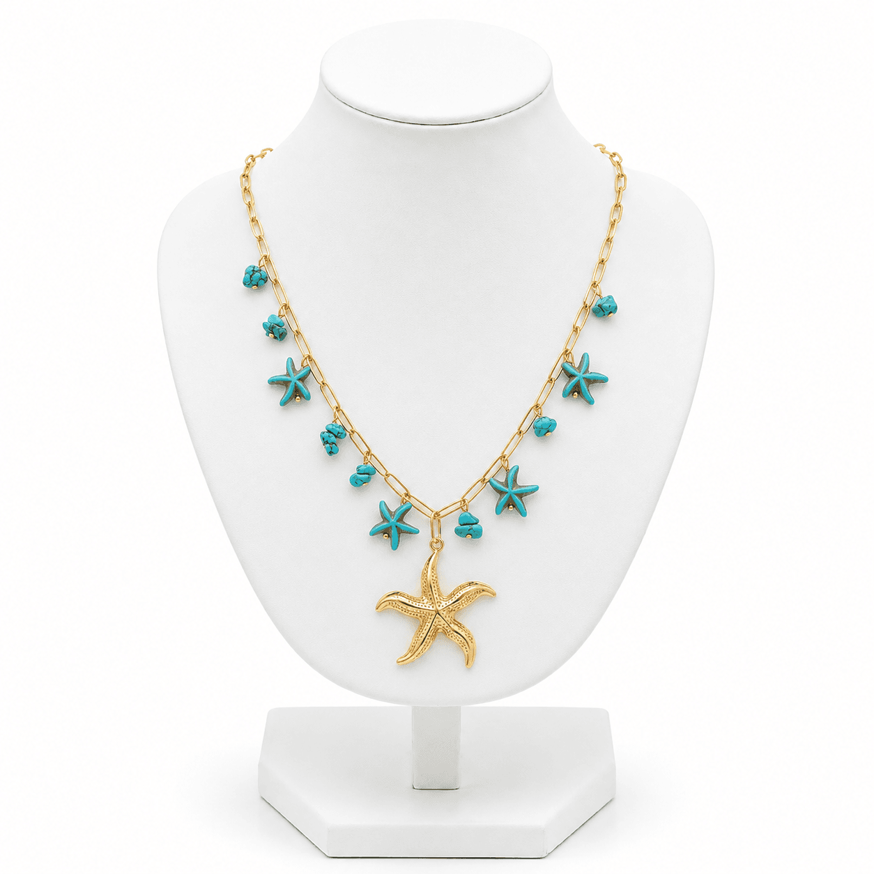 Collier Ătoiles en Acier Inoxydable â Ăclat CĂ©leste & ĂlĂ©gance Moderne