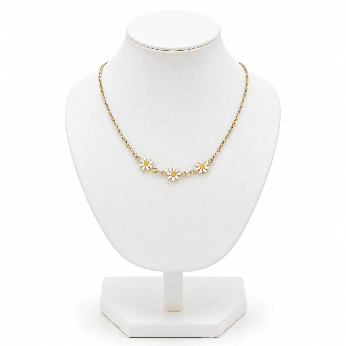 Collier Soleil en Acier Inoxydable – Bijou Doré Élégant pour Femme
