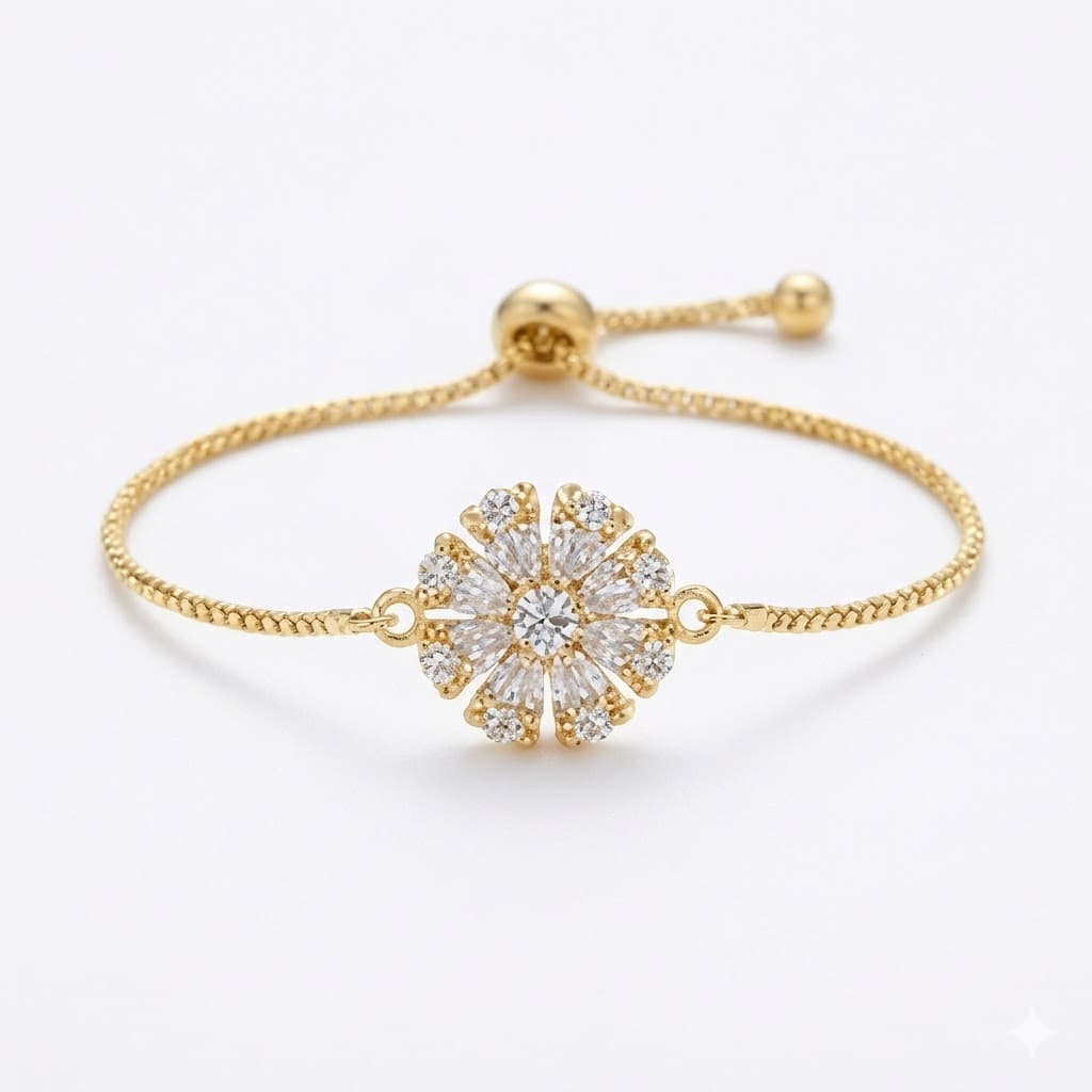 bracelet d'humeur tournesol