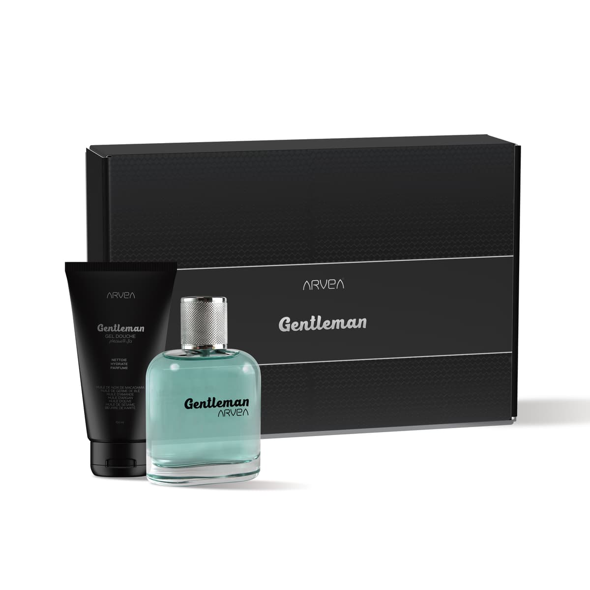 Coffret - Parfum - Hommes - Gentleman ( Parfum 100 ml & Gel douche 150ml )