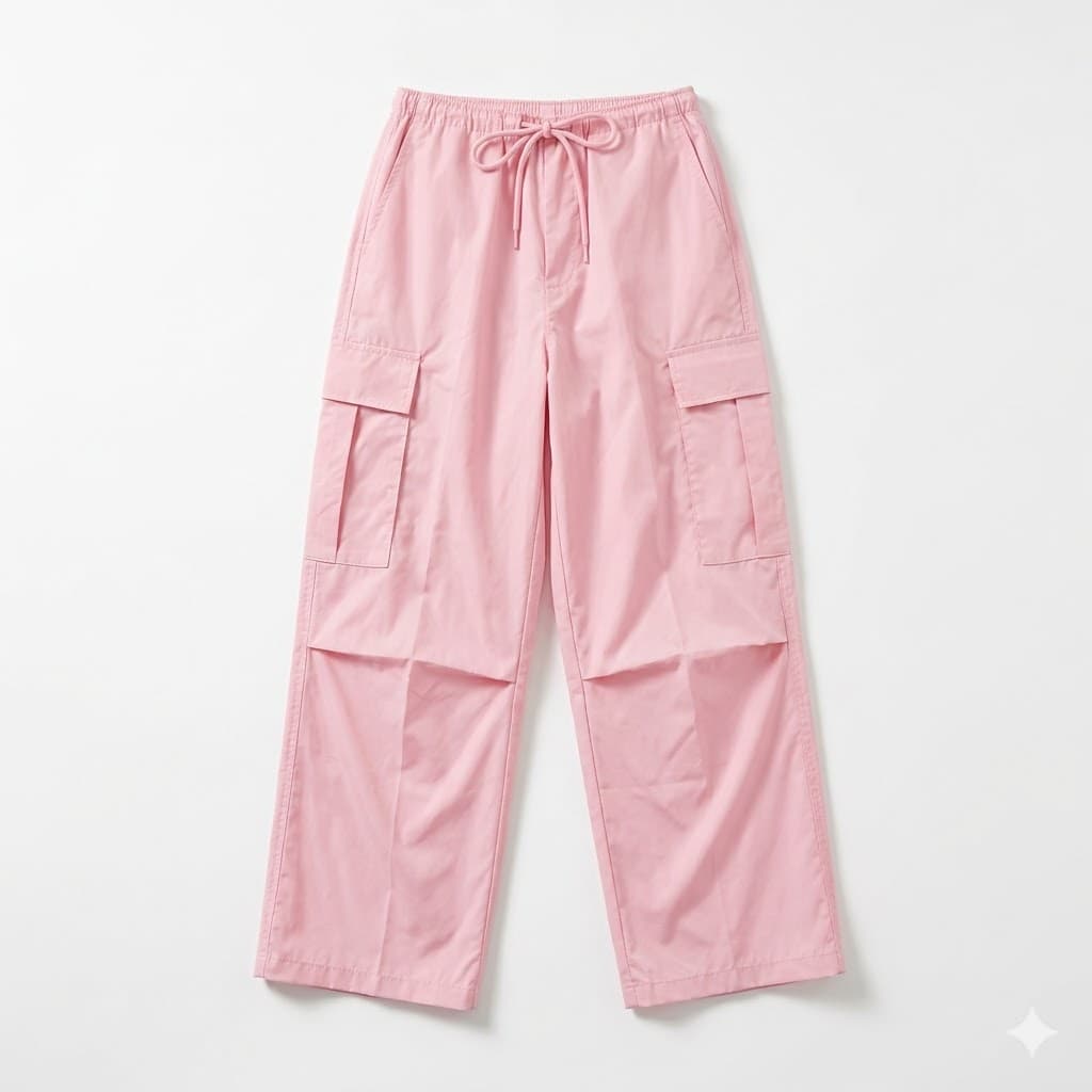 Pantalon Baggy en Tissu Parachute â Style Urbain & Confort Absolu