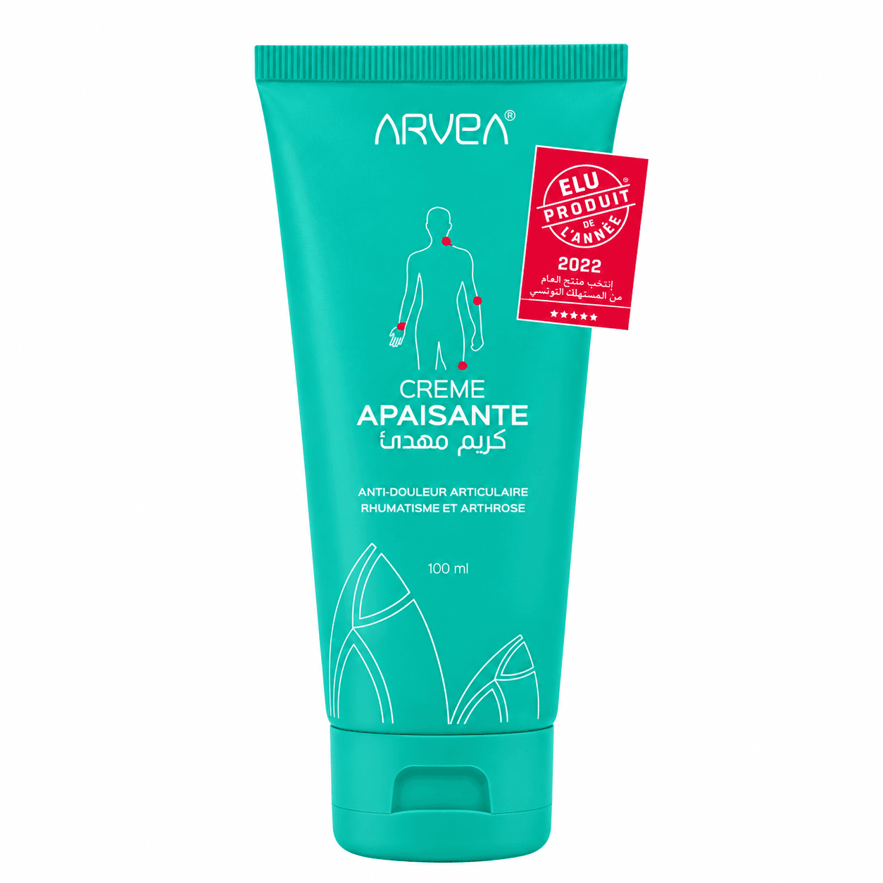 Crème Apaisante Anti-Douleurs – 100 ml | Soin Local pour le Confort Musculaire