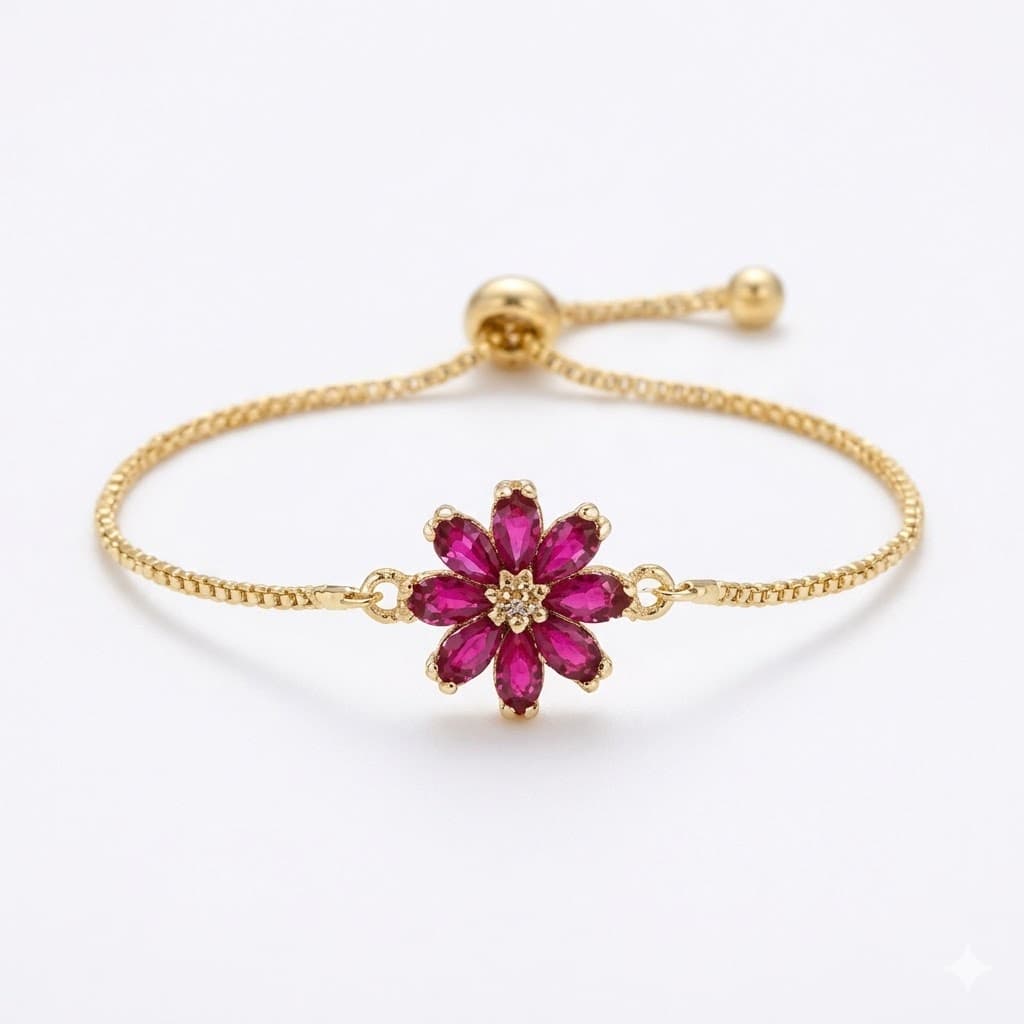 bracelet fleur