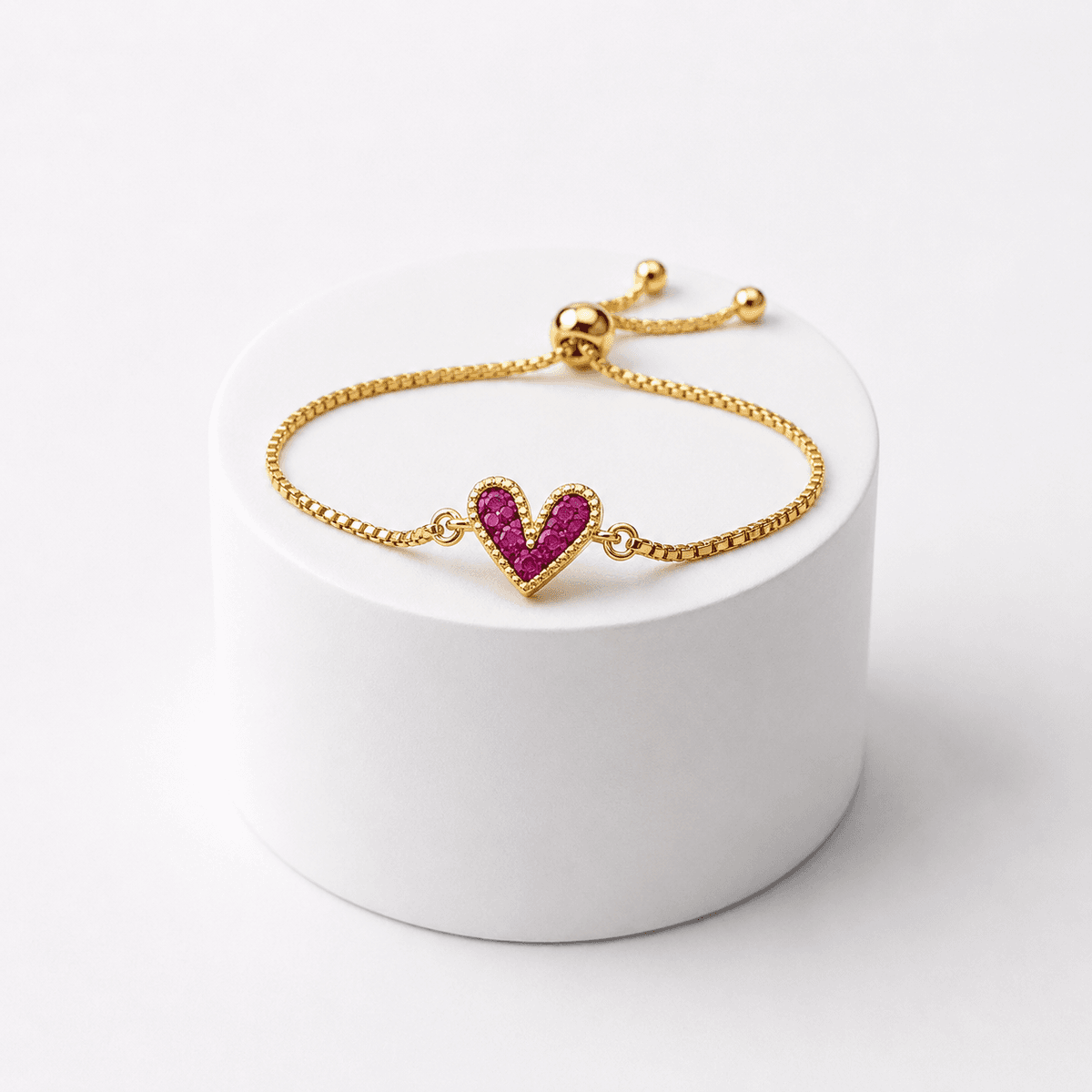 Bracelet CĆur Femme en Acier Inoxydable â Bijou ĂlĂ©gant et Romantique