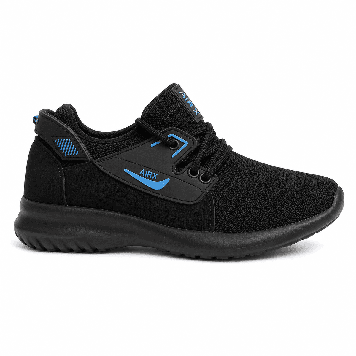 Basket Air-X Sigle Bleu Unisexe – Chaussure Souple à Lacets et Semelle Injectée