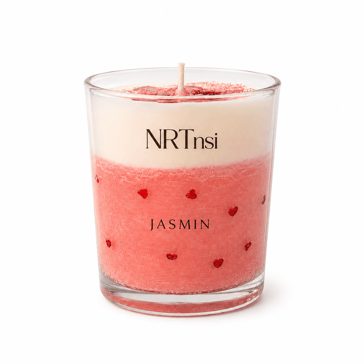 Bougie ParfumĂ©e Perle de Jasmin â Bougie Artisanale DĂ©corative au Parfum Floral