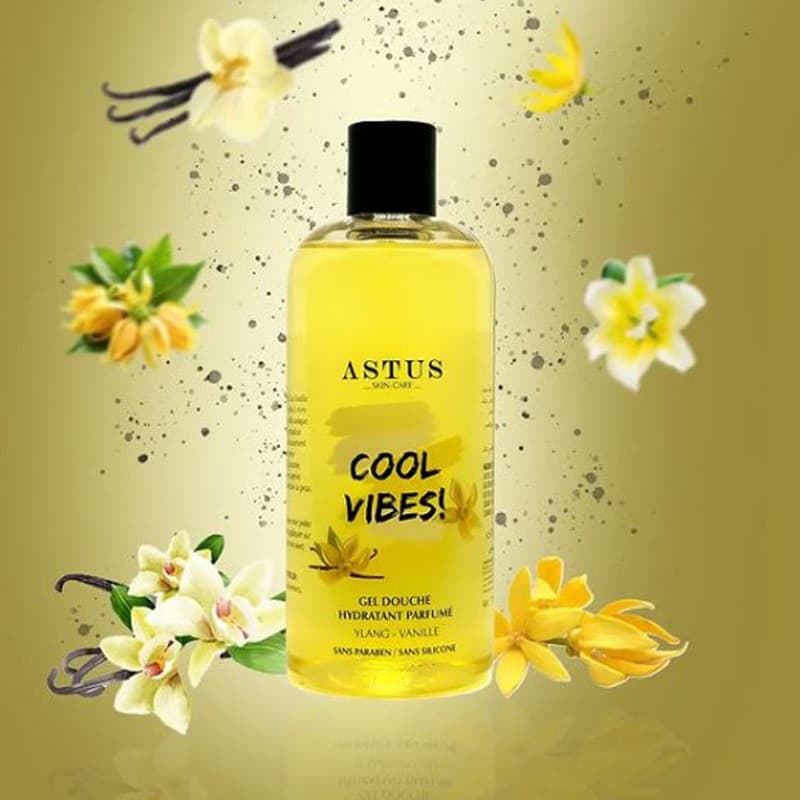 ASTUS GEL DOUCHE VANILLE SKIN CARE 400ML