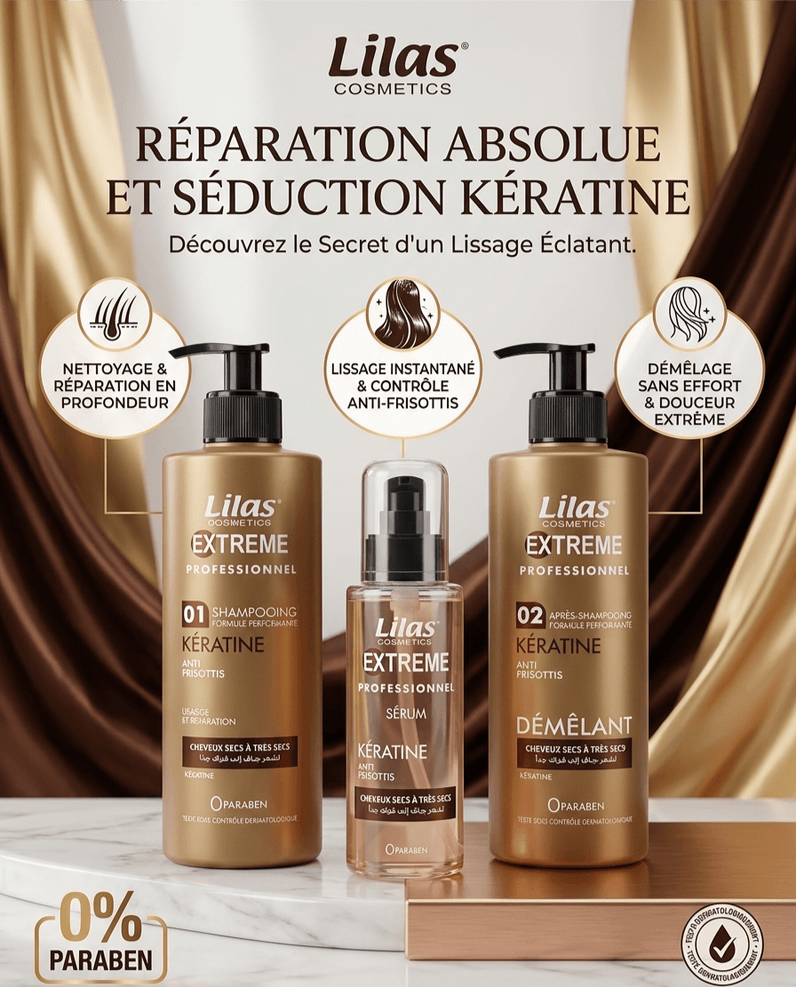 PACK TRIO EXTREME KERATINE LILAS