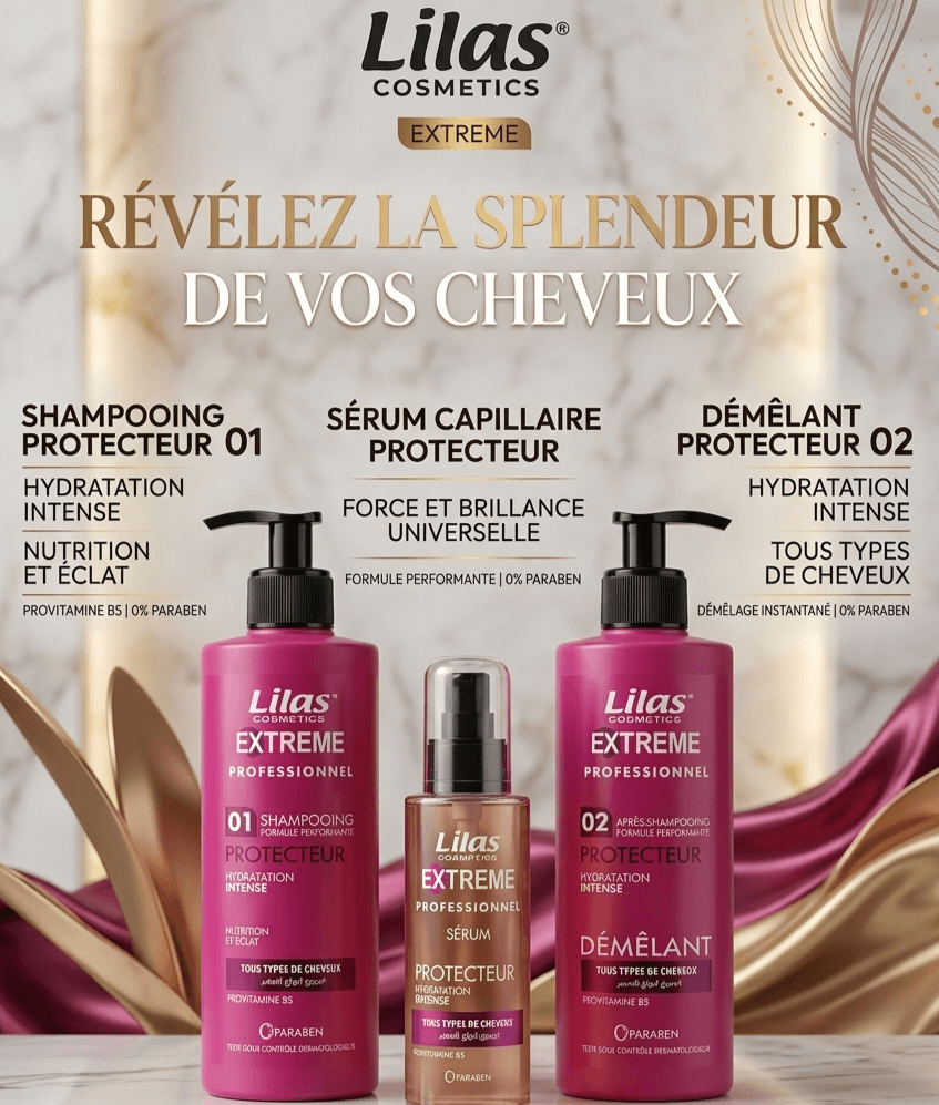 PACK TRIO EXTREME PROFESSIONNEL LILAS