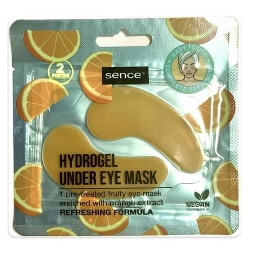 SENCE Patchs Contour des Yeux RafraĂźchissants Ă lâOrange â Hydratants & Ăclat, 2 Patchs