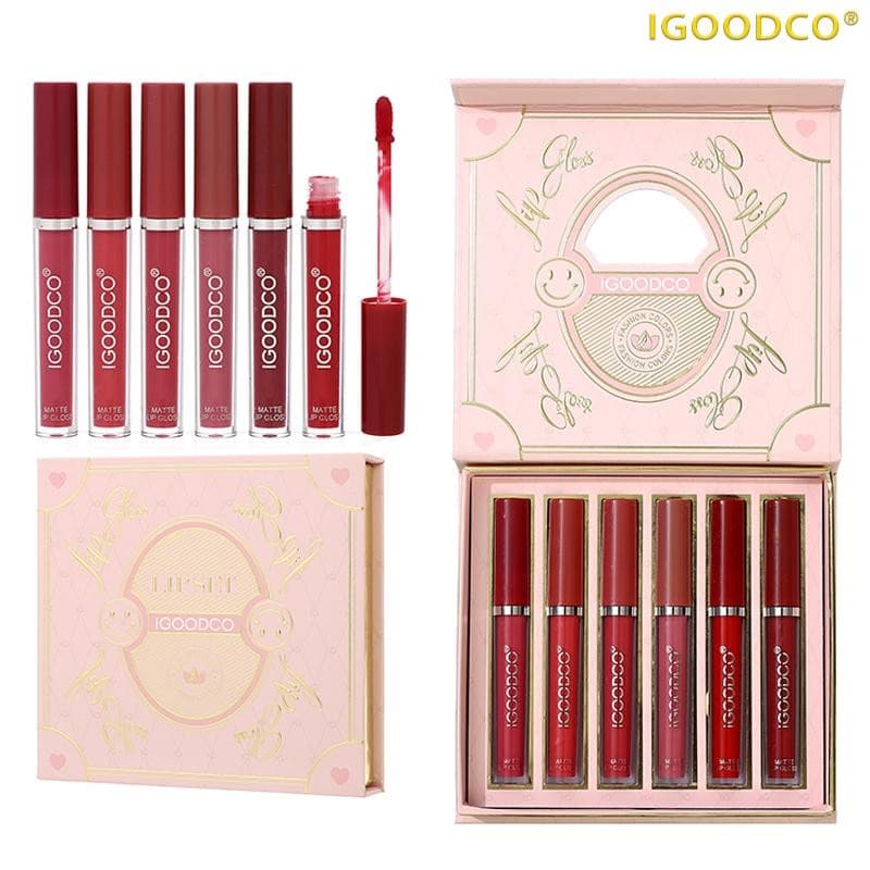 IGOODCO matt lip gloss 6 pcs pack