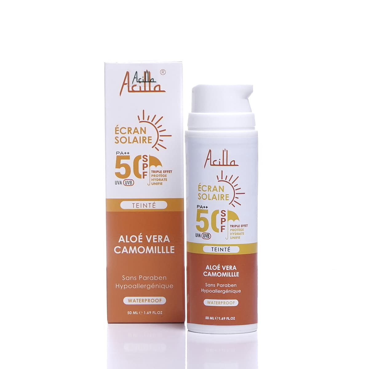 Ecran Solaire Triple Effet Teinté 50SPF++ 50ml