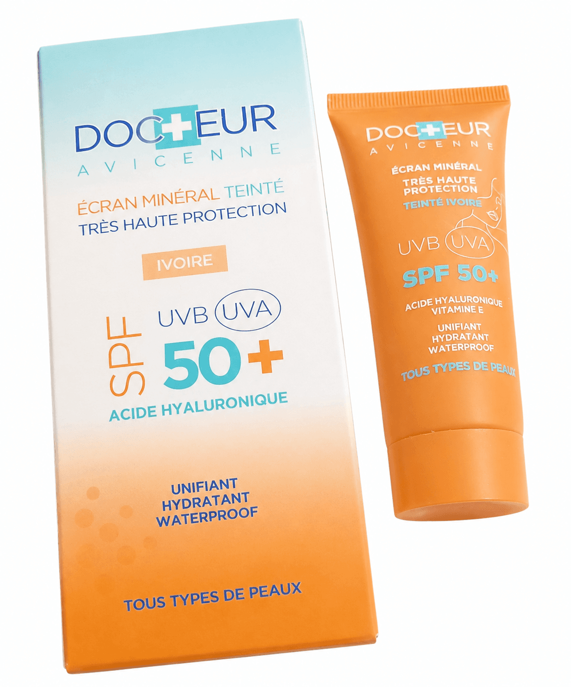 DOCTEUR ECRAN MINERALE TEINTE IVOIRE 30ML SPF 50+