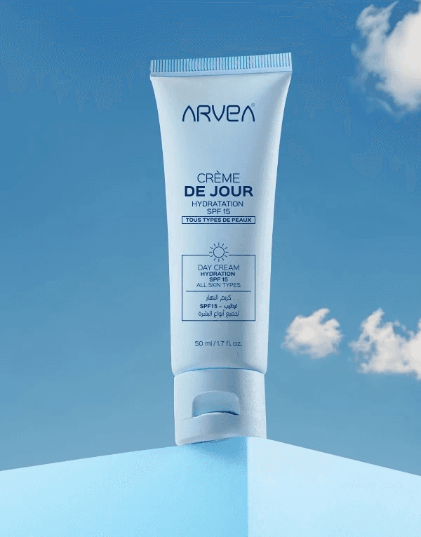 Crème de Jour - Hydratation intense & SPF 15 & Tout type de peau - 50 ml